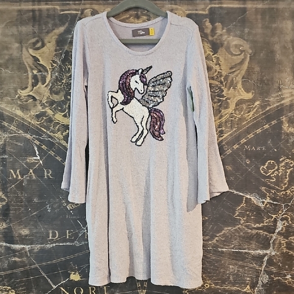 Gray Casual Dress for Effortless Style - Picture 1 of 3